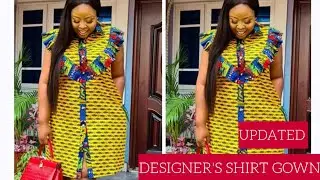 HOW TO CUT A SHIRT GOWN (UPDATED) PART ONE