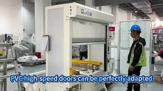 PVC high-speed doors can be perfectly adapted.