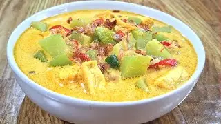 RESEP SAYUR LODEH KUAH SANTAN KUNING LABU SIAM TAHU DAN PETE.RASANYA BENER-BENER MANTAP‼️COBAIN DECH