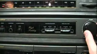 1993 GoldStar FM-22A stereo system