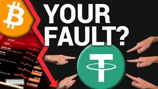 PANIC!! IS TETHER SCAM CRASHING #BITCOIN??
