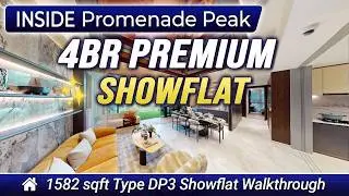 Promenade Peak &ndash; 4-Bedroom Premium Showflat: A Choreography of Light, Texture & Quiet Luxury