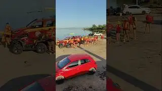Salva-vidas de Imb&eacute; e Tramanda&iacute;, reunidos na Prainha. #ver&atilde;o2026 #salvavidas #prainha #imbe #fish