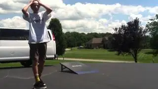 Back 180 Late Flip