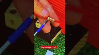Wire Joint New Trick | Easy Electrical Connection |नई वायर जोड़ने की ट्रिक |  #wirejoint #shorts