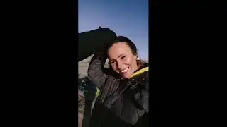 My paragliding flight over the sea and mountains