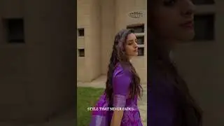 Purple Woven Saree from Odette