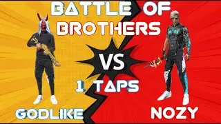 NOZY FF🇯🇲 VS GODLIKE 🇯🇲 ⚔️ TWO OF NA SERVERS BEST PLAYERS 🔥🔥