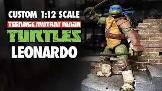 Custom TMNT Leonardo Mezco-style Action Figure!