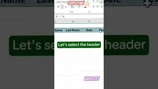 Быстрый ввод данных в #excel #короткиесообщения #данные