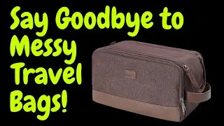 WANDF Toiletry Bag Review: Large Capacity, Dry/Wet Separation, & More!