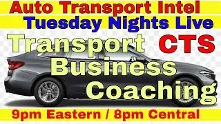 Auto Transport Business Coaching - Car Hauling, Dispatching & Brokers