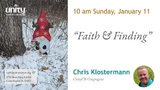 Faith & Finding | Chris Klostermann | 1/11/26