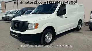 2021 Nissan NV 1500 S Upfit | Job-Ready Commercial Van at Mint Motors Fort Myers