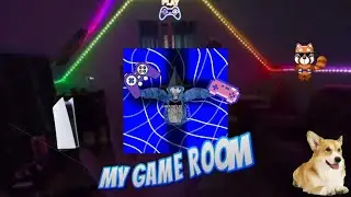 My FUTURISTIC gaming room!!!! (Official tour for now)￼