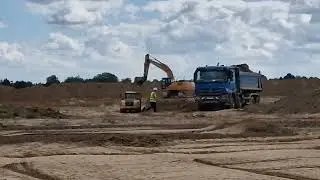 27 08 2025 Uszlachetnienie podłoża pod nasyp Węzeł Zamość Wsch&oacute;d