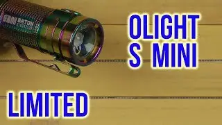 Распаковка Olight S mini Limited Titanium Rainbow 23702442