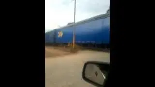 O Trem que passa em Saba&uacute;na SP