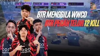 BTR WWCD 12 KILL - MATCH MENEGANGKAN | PMSL SEA FALL | W1 D2 | SUPER WEEKEND 