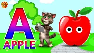 ABC Song Phonics - Toddler Learning Video, A for Apple🍎 Baby Nursery Rhyme, Alphabet Song, ABCD Song