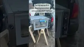 Securing the oven for the bread setup! Follow me on my adventure to open my micro bakery