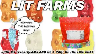 WHITE GUMMY FROM LIT FARMS! USE CODE (SPACECITY) TO SAVE!