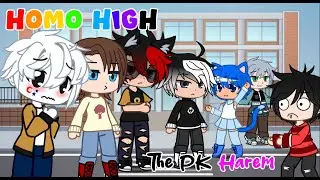 Homo High PK Harem || Gacha Club Movie [PARODY] (RueiVerse)