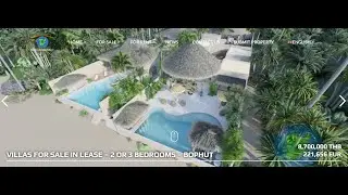 Investment opportunity - Beach Villas for lease - Bophut Koh Samui