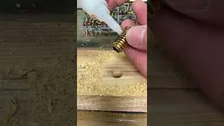 Do Threaded Inserts Need Adhesive？ #homediyer #goobettre #diy #screw #tools  