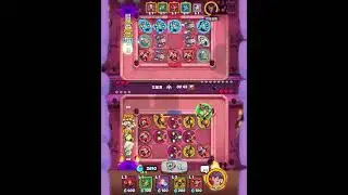 Rush Royale Cultist META deck (no scrapper) with faction boost vs Robot deck