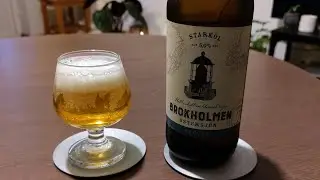 Beer Tasting ASMR: Brokholmen Export - Sundance wines