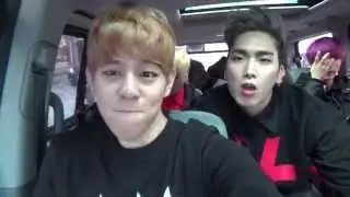 [Selcam] SPEED (스피드) Sejun, Taewoon & Sungmin have fun with CL's MTBD (멘붕) in the van