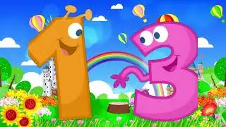 Numbers Song | 123 Number Song | Learn Numbers 1 To 10 | Kids Songs | Number Learning Cartoon Video