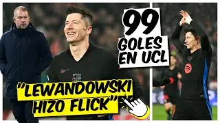 LEWANDOWSKI, el goleador del BARCELONA anota DOBLETE en Belgrado: 99 GOLES en Champions | Exclusivos