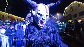 Krampus Night in Podkoren &ndash; Epic Fire Show & Parkeljni Parade