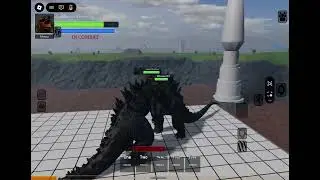 Godzilla 2014 Vs Dagon 2.0 in Age of Titans 