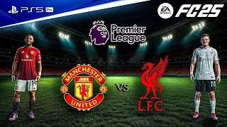 FC 25 - Liverpool vs. Man United Premier League 25/26 Full Match | PS5™ [4K60] UNBELIEVABLE PENALITY