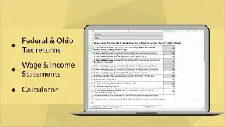 Completing the Ohio Non Liable Spouse Worksheet