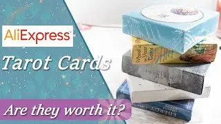 😱😱Aliexpress Tarot Cards Mini Haul. are they worth it? 🤔🤷🏻‍♀️