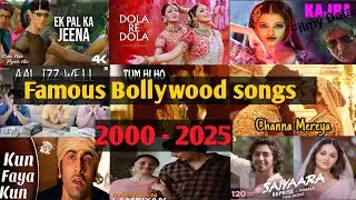 Best OF Bollywood | Famous song (2000 - 2025) | #cinema#bollywood