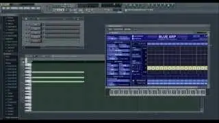 BlueARP test, testing, example. Free arpeggiator plugin by Oleg Mikheev(aka GrayWolf)