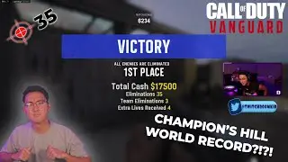 CHAMPION'S HILL *NEW* WORLD RECORD? - Call of Duty: Vanguard
