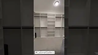 This Custom Closet Is Everything 💯 #CabinetSellerZ #CustomCloset