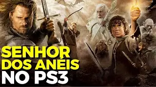 OS INCRÍVEIS JOGOS DO SENHOR DOS ANÉIS NO PS3!