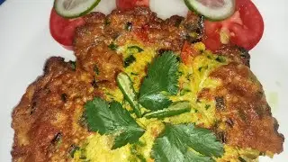 How to make green onion omelette || simple and easy egg recipes 