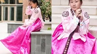 Korean Hanbok Shoot | Natural Light, 50mm 1.2