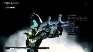 WARFRAME: Weapons Archive: Akstiletto