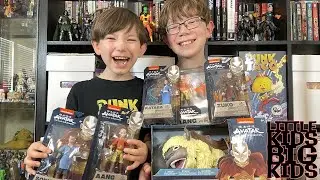Unboxing Mcfarlane toys/toylab Avatar : The Last Airbender , Aang , Zuko , Sokka, Katara and Appa