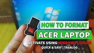 Paano Mag Format ng ACER Laptop | Easy🔥