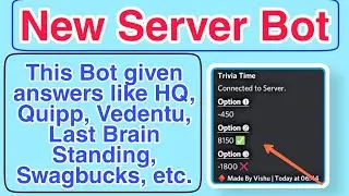 Discord New server Bot Give Best answers